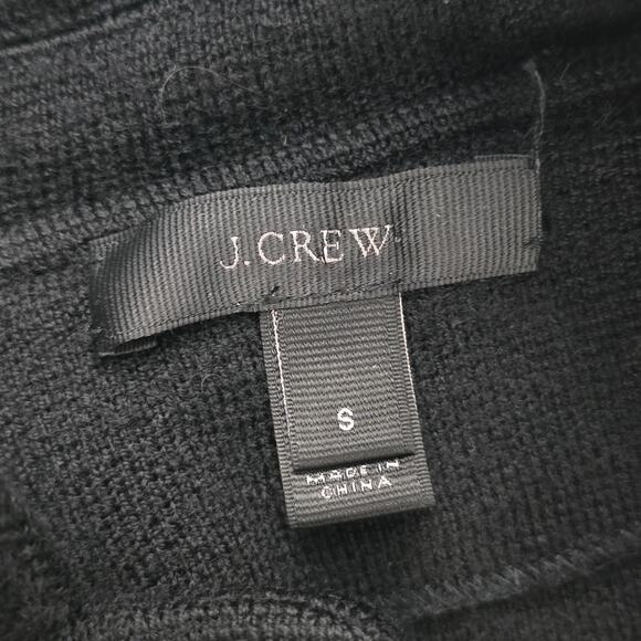 J Crew merino wool Open-front Sweater-blazer For Women g7746 black S 6871 - Picture 5 of 8